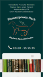 Mobile Screenshot of animalcare-aachen.de